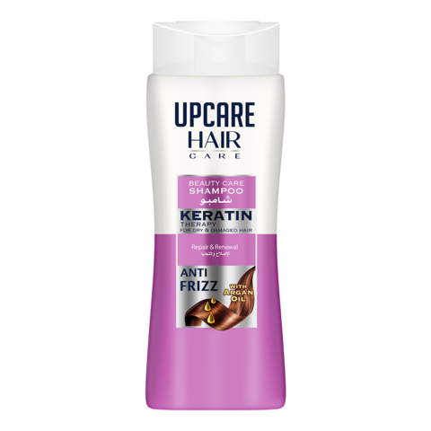 Шампунь UPCARE Keratin / Разглаживающий, 600 мл
