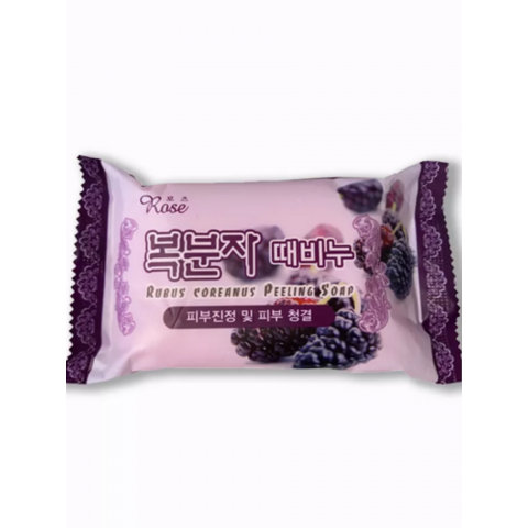 Мыло-пилинг Rose Rubuscoreanus Peeling Soap / Малина, 150 г