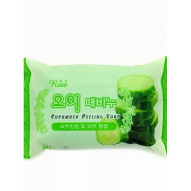 Купить Мыло-пилинг Rose Cucumber Peeling Soap / Огурец, 150 г