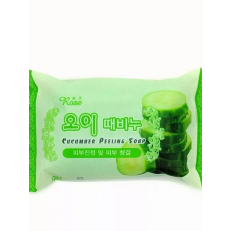 Купить Мыло-пилинг Rose Cucumber Peeling Soap / Огурец, 150 г