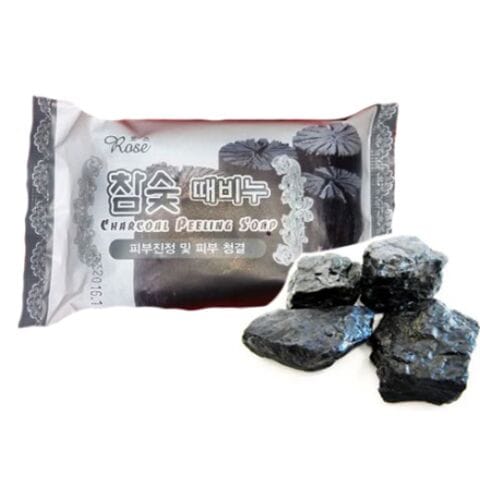 Мыло-пилинг Rose Charcoal Peeling Soap / Уголь, 150 г