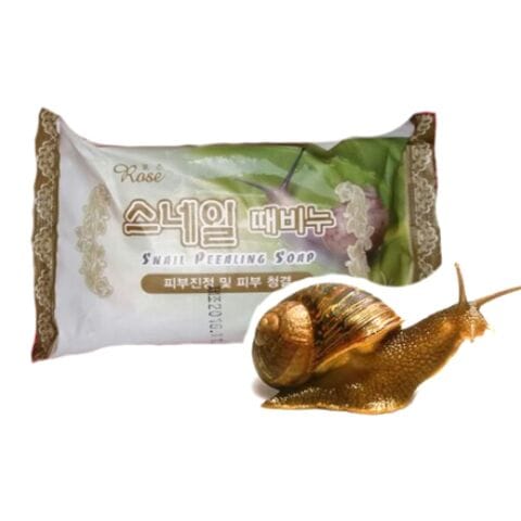 Мыло-пилинг Rose Snail Peeling Soap / Улитка, 150 г