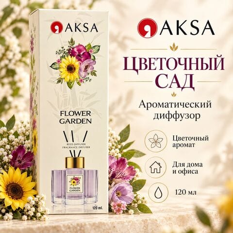 Диффузор AKSA Japanese Cherry / Японская вишня, 120 мл