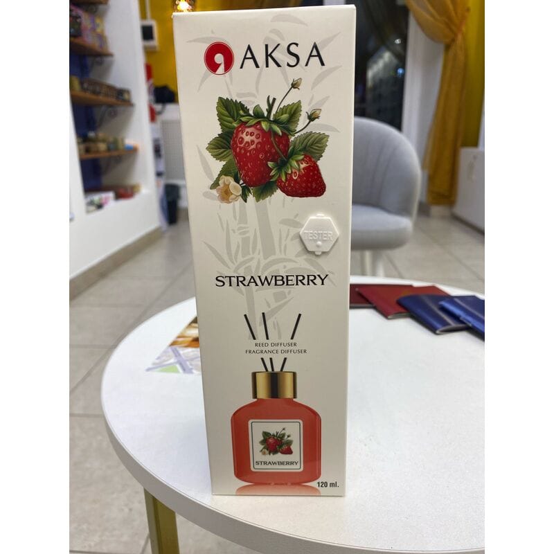 Купить Диффузор AKSA Strawberry / Клубника, 120 мл Купить Диффузор AKSA Strawberry / Клубника, 120 мл
