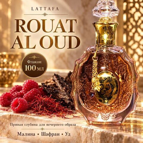 ROUAT AL OUD 100 ml Lattafa parfum