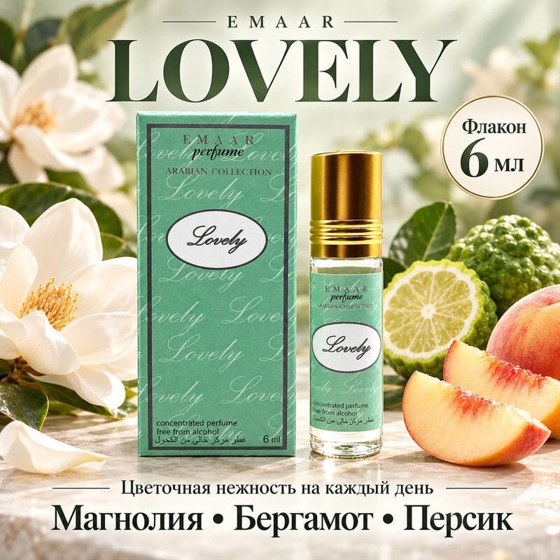 Купить Lovely EMAAR perfume 6 ml