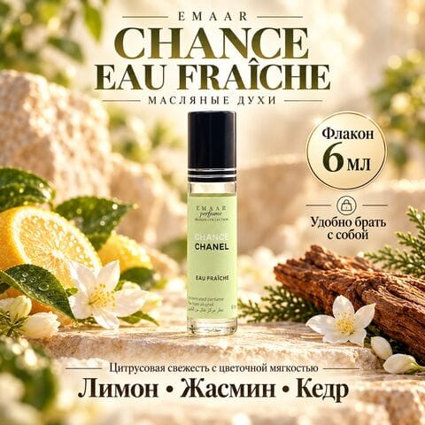 Chance Chanel Eau Fraiche EMAAR perfume 6 ml