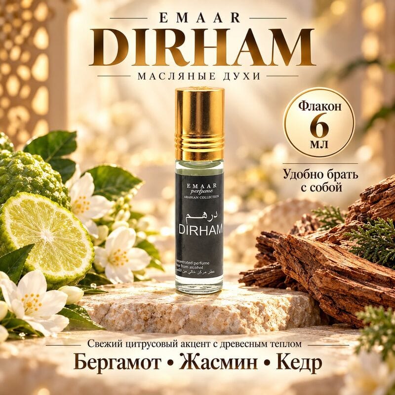 Купить Dirham мужские Emaar 6 ml