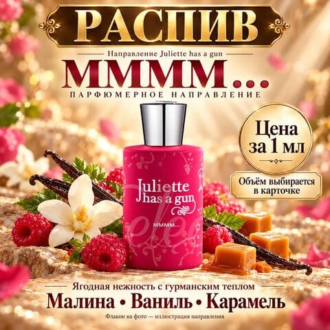 НАПРАВЛЕНИЕ Mmm Juliette has a gun - цена за 1 мл