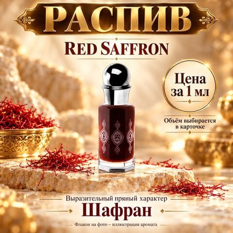 Red Saffron (красный шафран) - цена за 1 мл