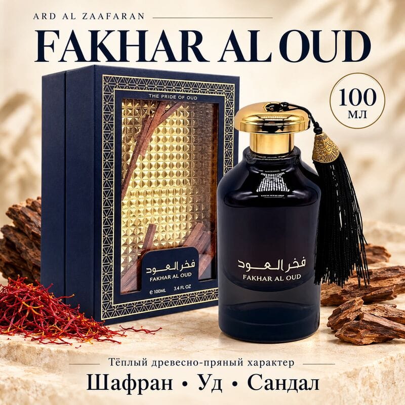 Купить Fakhar Al Oud Ard Al Zaafaran / Фахар аль уд, 100 мл Купить Fakhar Al Oud Ard Al Zaafaran / Фахар аль уд, 100 мл