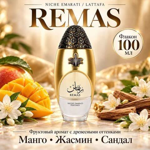 Niche Emarati Remas Lattafa / Ниш Эмарати Ремас Латтафа, 100 мл
