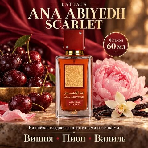 Ana Abiyedh Scarlet Lattafa / Ана Абьед Скарлет Латтафа, 60 мл