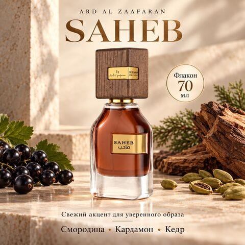 Saheb Ard Al Zaafaran / Сахеб, 70 мл