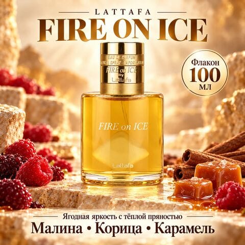 Fire On Ice Lattafa / Фаер Он Айс Латтафа, 100 мл