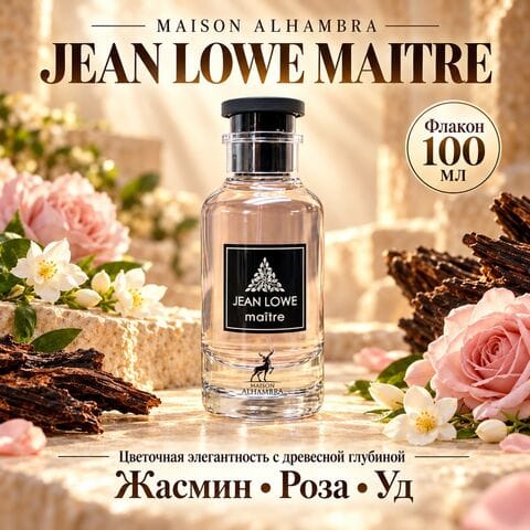 Jean Lowe Maitre Maison Alhambra / Жан Лоу Мэтр, 100 мл