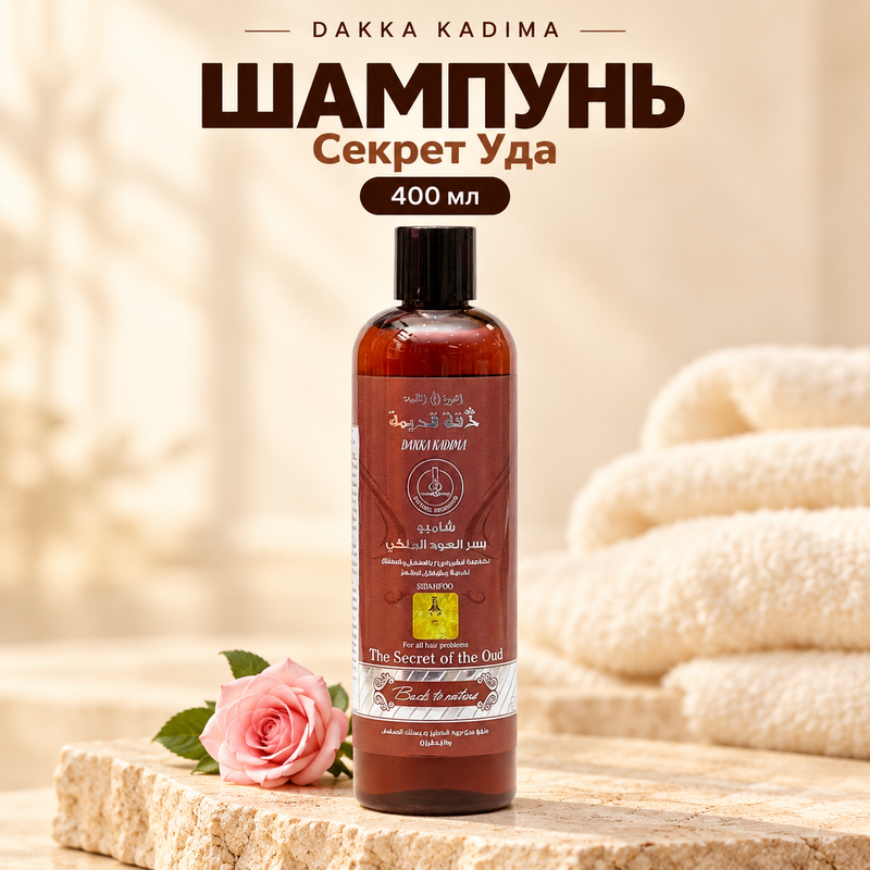 Купить DAKKA KADIMA Шампунь секрет Уда «Назад к природе»,400 ml