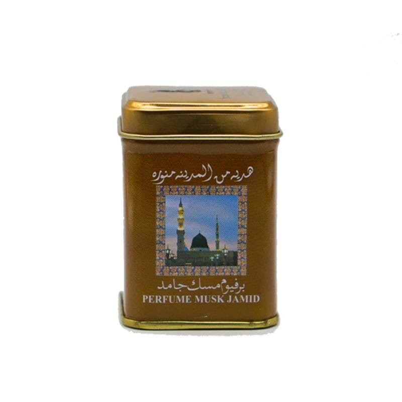 Купить Сухие духи "Perfume Musk Jamid" в жестяной баночке от Hemani Купить Сухие духи "Perfume Musk Jamid" в жестяной баночке от Hemani