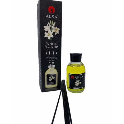 Диффузор БЕЛЫЕ ЦВЕТЫ / WHITE FLOWERS AKSA, 100 ml