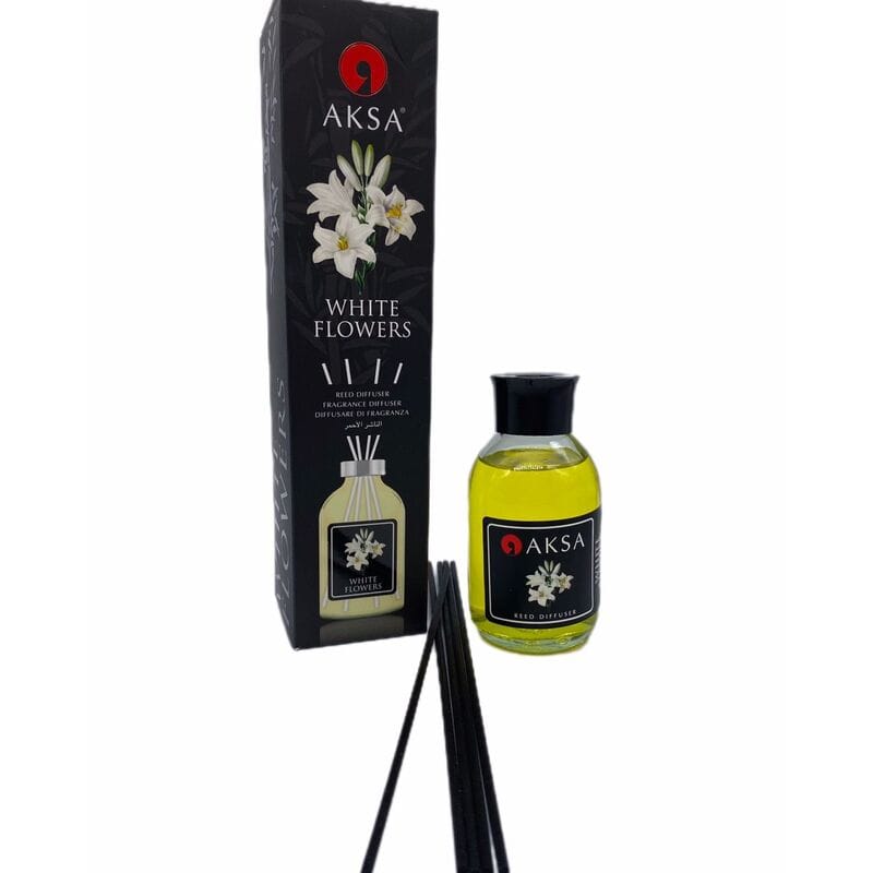 Купить Диффузор БЕЛЫЕ ЦВЕТЫ / WHITE FLOWERS AKSA, 100 ml