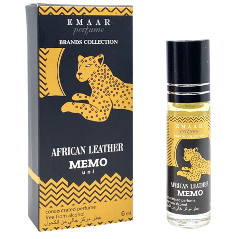 African Leather Memo Paris EMAAR perfume 6 ml