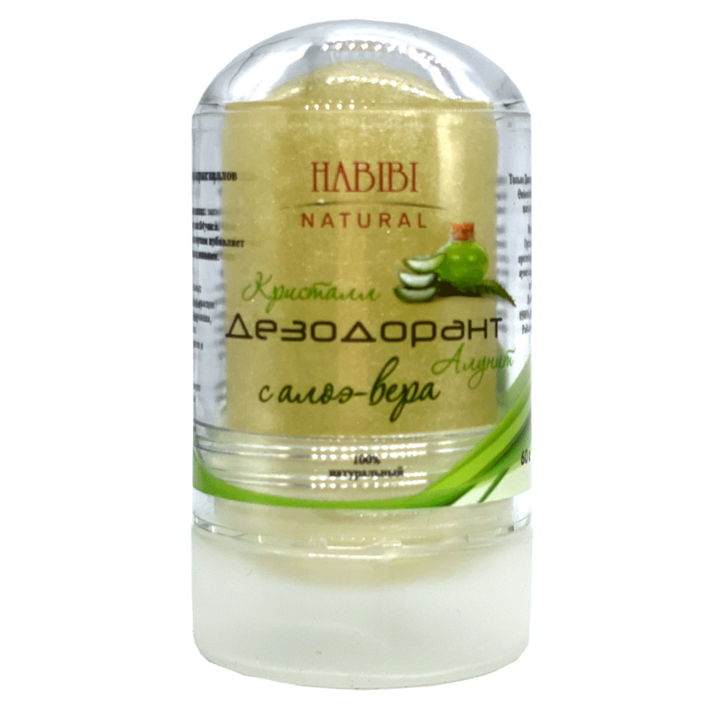 Купить Минеральный дезодорант HABIBI с Алоэ вера, 60gr