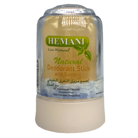 Минеральный дезодорант Hemani с куркумой 70gm