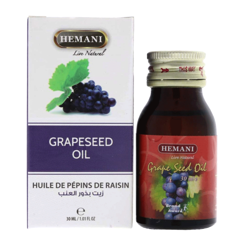 Купить Масло виноградной косточки / GRAPESEED OIL HEMANI, 30 мл Купить Масло виноградной косточки / GRAPESEED OIL HEMANI, 30 мл