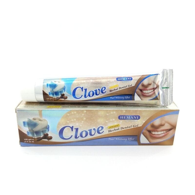 Купить Зубная паста гель с гвоздикой Hemani / Хемани Clove 100 грамм.