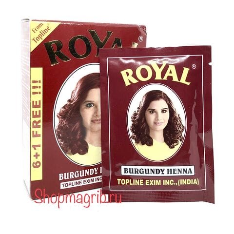 Хна бордовая  цена за 1 пакетик  (10 гр) /Royal Burgundy