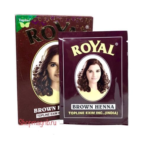 Хна коричневая цена за 1 пакетик (10 гр) /Royal Brown  