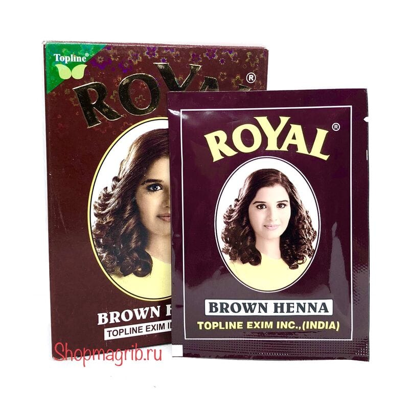 Купить Хна коричневая цена за 1 пакетик (10 гр) /Royal Brown