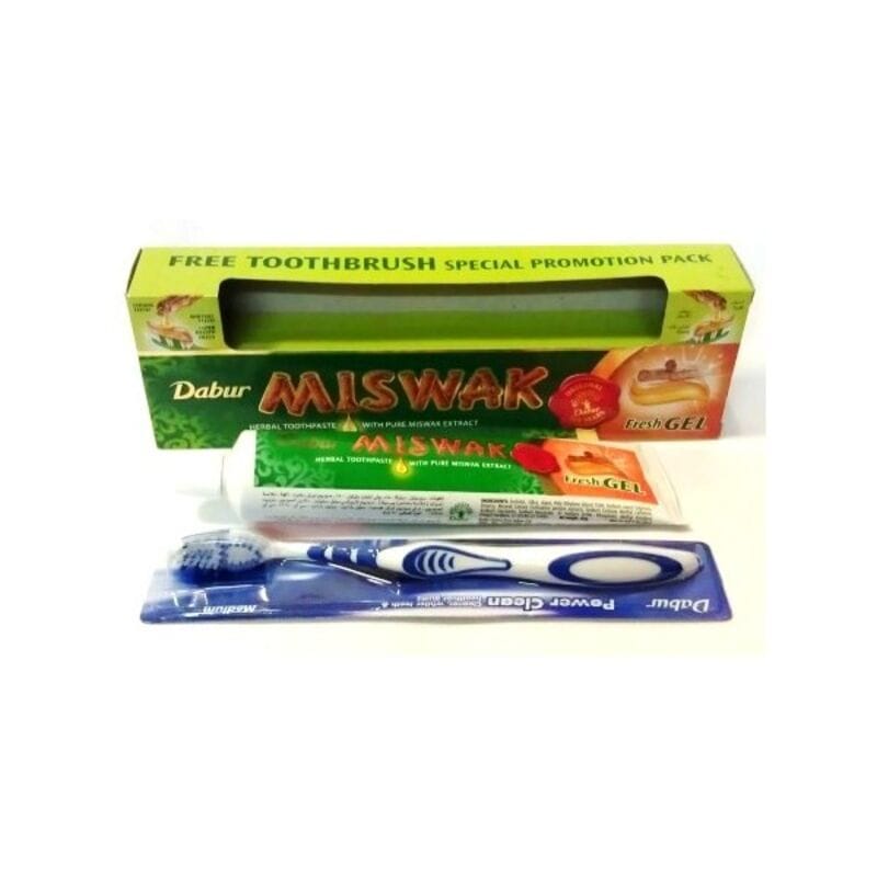 Купить Зубная паста Dabur Miswak гелевая 150 гр. (зубная щётка в подарок) Купить Зубная паста Dabur Miswak гелевая 150 гр. (зубная щётка в подарок)