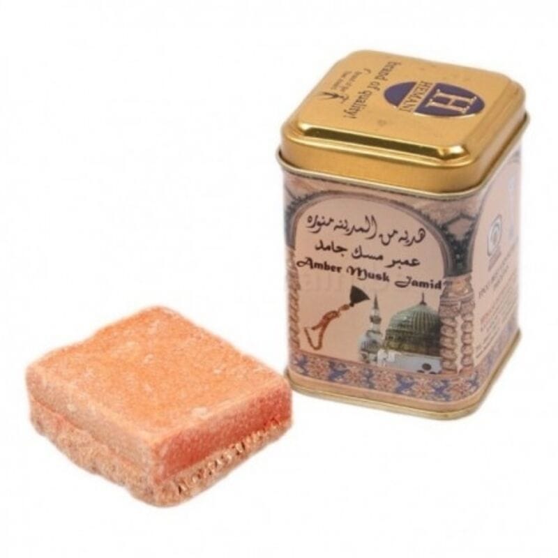 Купить Сухие духи Amber Musk Jamid в жестяной баночке (25 гр ) Купить Сухие духи Amber Musk Jamid в жестяной баночке (25 гр )