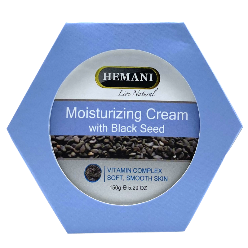 Купить HEMANI Moisturizing Cream with Black Seed / Крем увлажняющий с черным тмином, 150 гр. Купить HEMANI Moisturizing Cream with Black Seed / Крем увлажняющий с черным тмином, 150 гр.