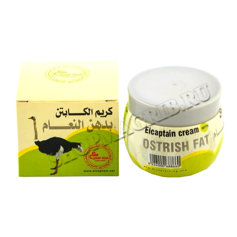 Купить Страусиный крем Elcaptain cream ostrish fat, 60 gm