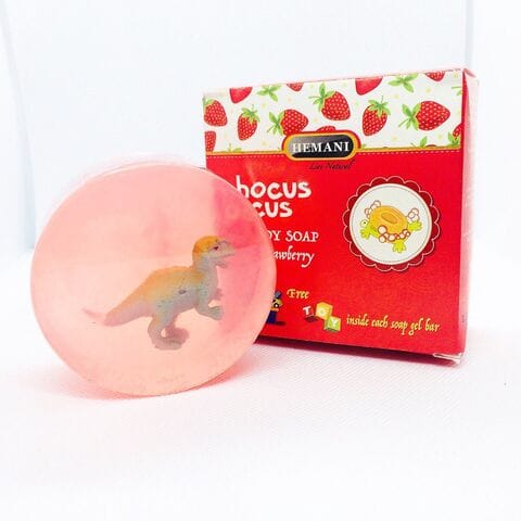 Мыло детское с запахом клубники / HEMANI HOCUS POCUS KIDS TOY SOAP 100 гр.