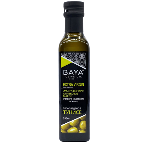 Оливковое масло ЭКСТРА ВИРДЖИН БИО BAYA BIO, 250 ml